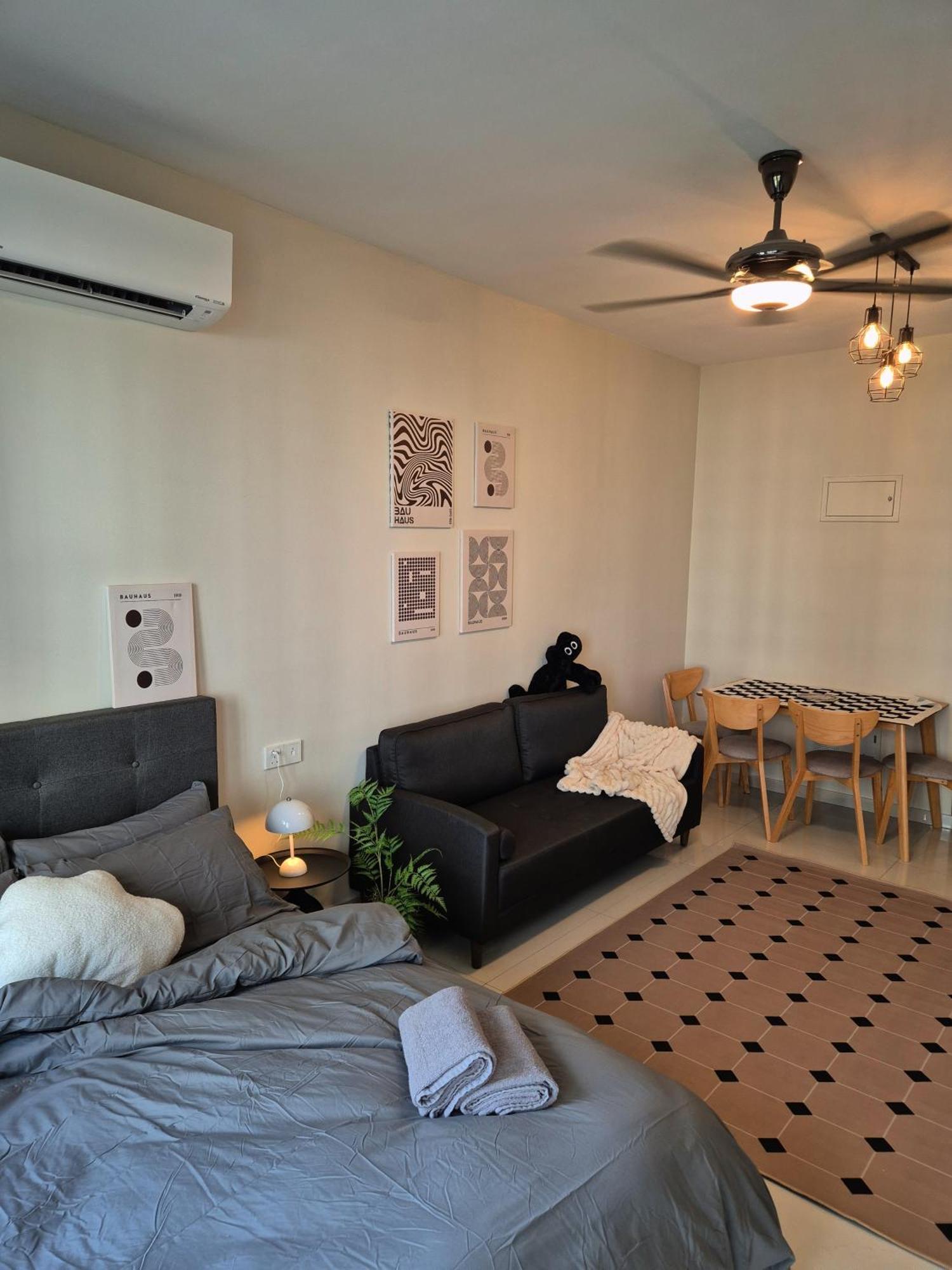 Pangsapuri Park Cozy Garden View For 3 Pax *